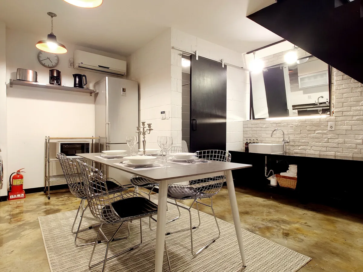 Penthouse Loft furnished apartment in Seoul - view 4