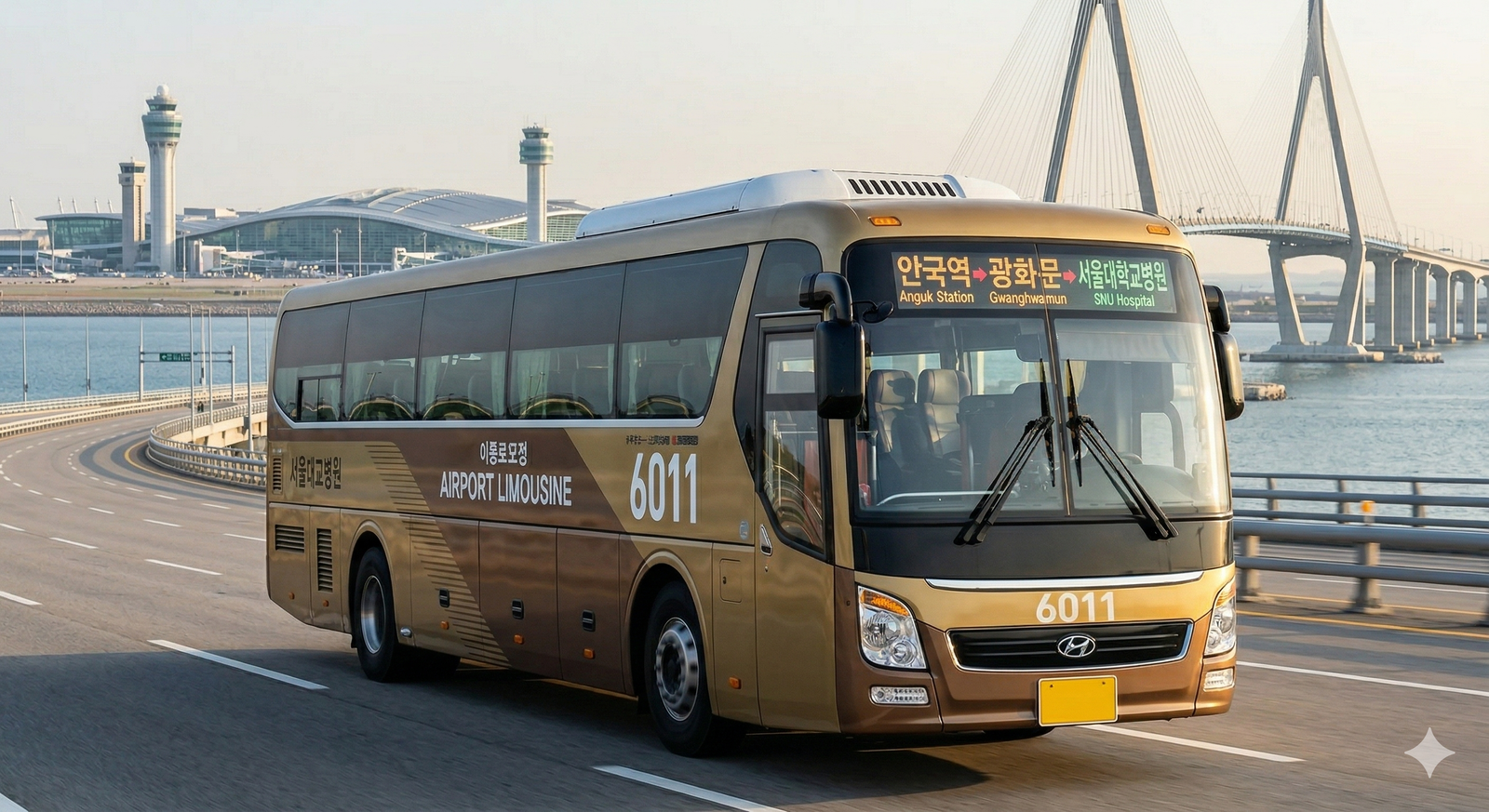 Airport limousine bus Seoul